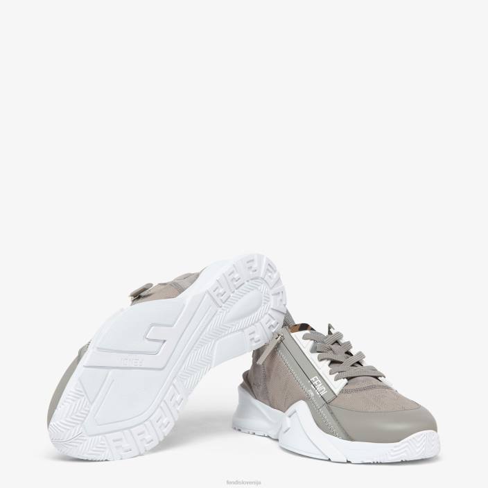 moški copati iz blaga siva Fendi čevlje Z68L2304