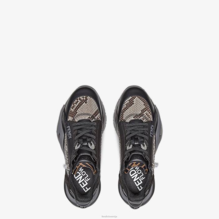 moški elaphe nizke strehe siva Fendi čevlje Z68L2295