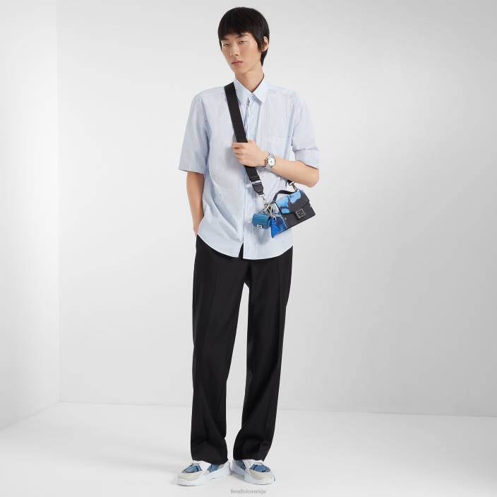 moški elaphe nizke strehe svetlo modra Fendi čevlje Z68L2294