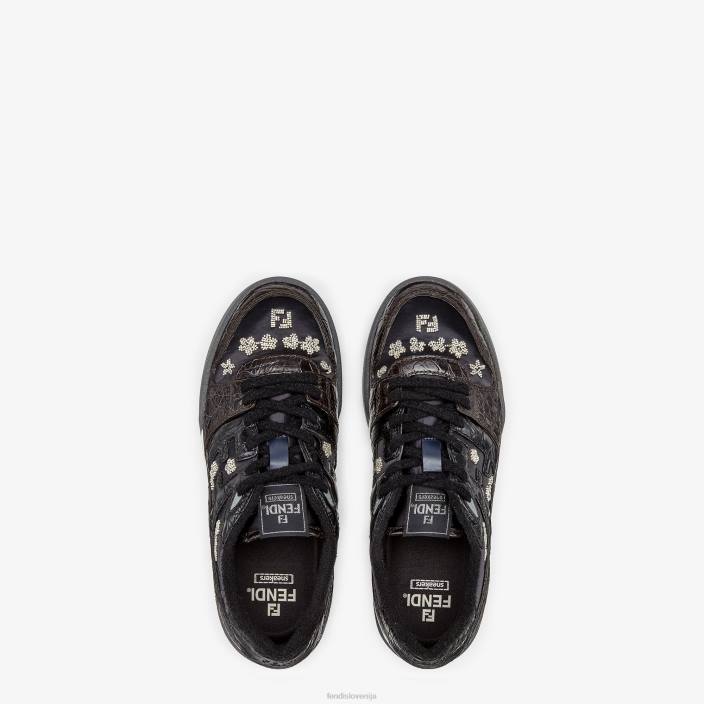 moški kajmanske nizke strehe rjav Fendi čevlje Z68L2275