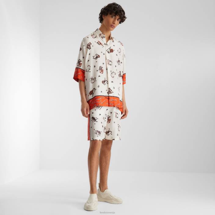 moški mrežaste tekaške superge bela Fendi čevlje Z68L2252