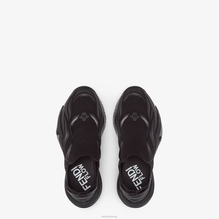 moški mrežaste tekaške superge Črna Fendi čevlje Z68L2307