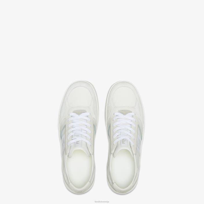 moški usnjene nizke majice bela Fendi čevlje Z68L2216