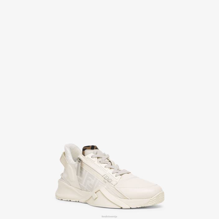 moški usnjene nizke majice bela Fendi čevlje Z68L2236