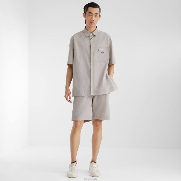 moški usnjene nizke majice bela Fendi čevlje Z68L2236