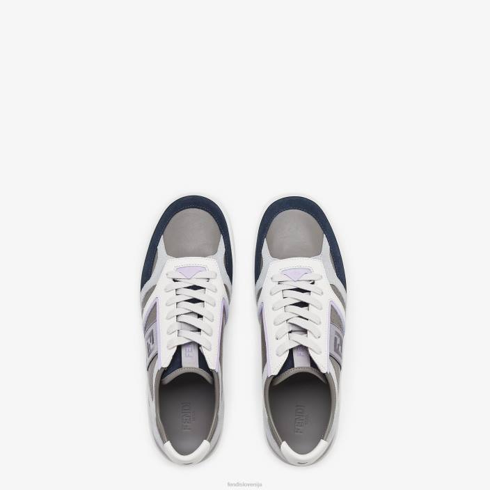 moški usnjene nizke majice siva Fendi čevlje Z68L2231