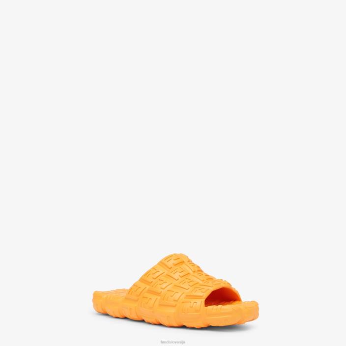 moški gumijasti drsniki oranžna Fendi čevlje Z68L2228