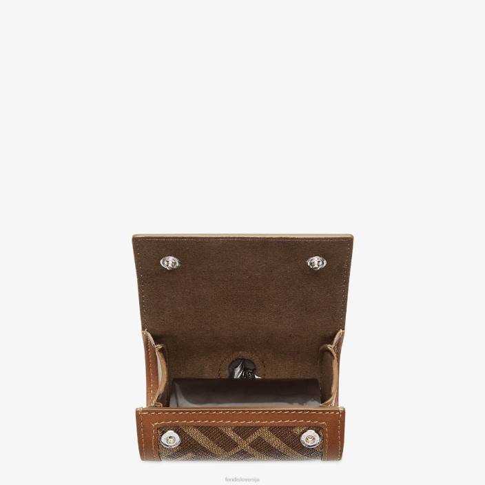 moški držalo za vrečke iz blaga rjav Fendi dodatki Z68L478