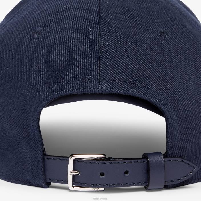 moški bombažna baseball kapa modra Fendi dodatki Z68L2322
