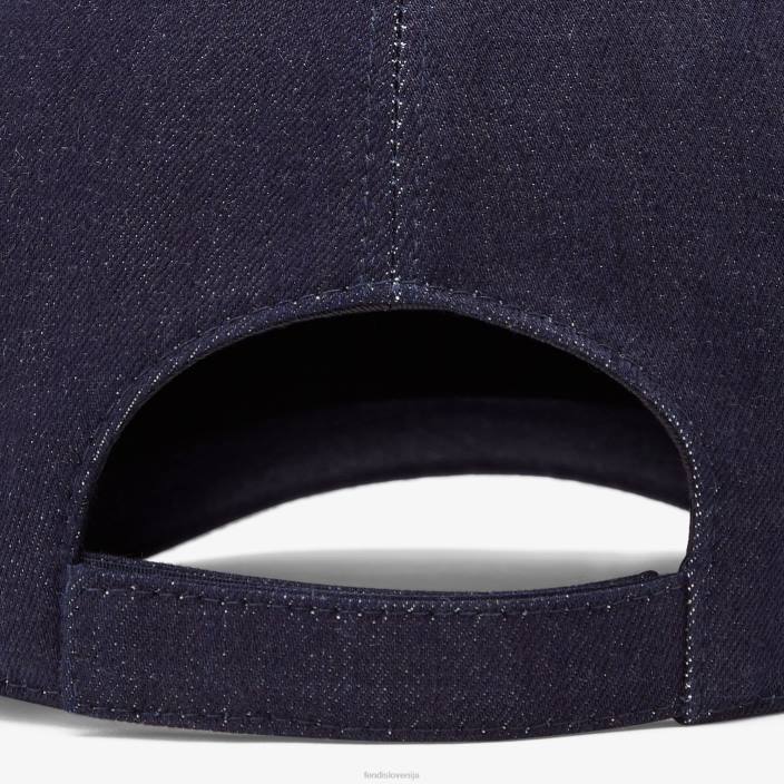 moški denim baseball kapa modra Fendi dodatki Z68L2510