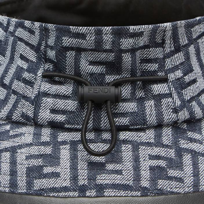 moški ff denim vizir modra Fendi dodatki Z68L2406