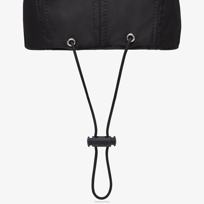 moški najlonska baseball kapa Črna Fendi dodatki Z68L2327