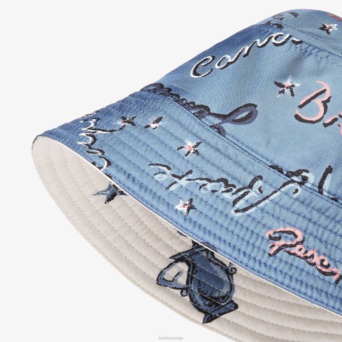 moški svileni klobuk večbarvna Fendi dodatki Z68L2401