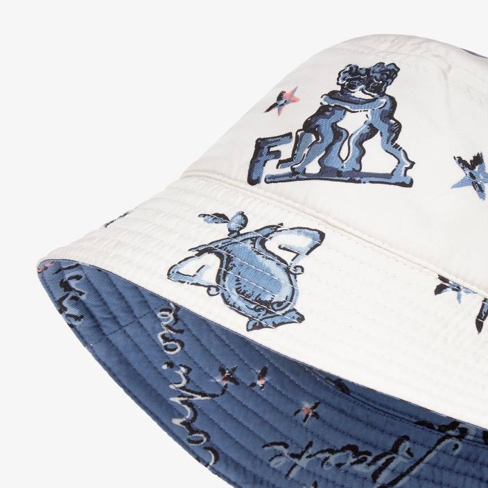 moški svileni klobuk večbarvna Fendi dodatki Z68L2401