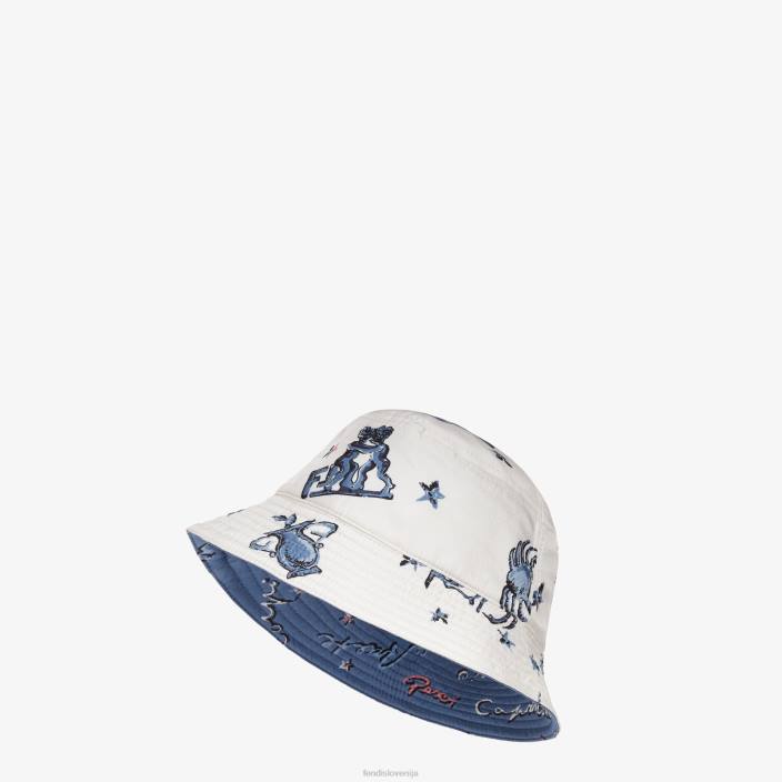 moški svileni klobuk večbarvna Fendi dodatki Z68L2401