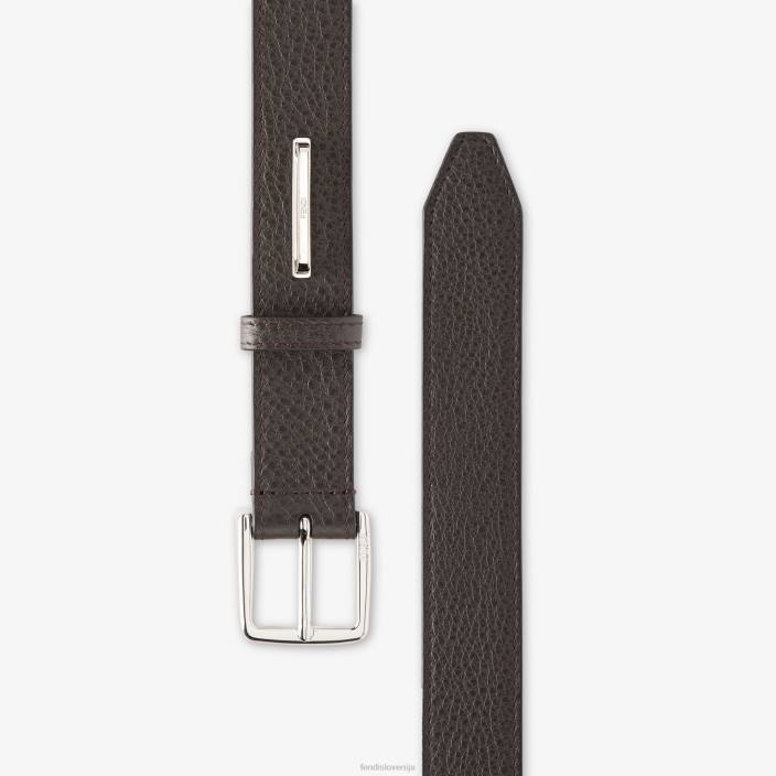 moški usnjeni pas rjav Fendi dodatki Z68L2335