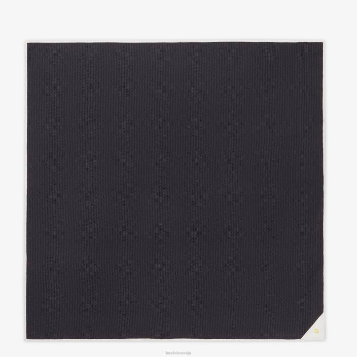 moški svileni volan siva Fendi dodatki Z68L2542