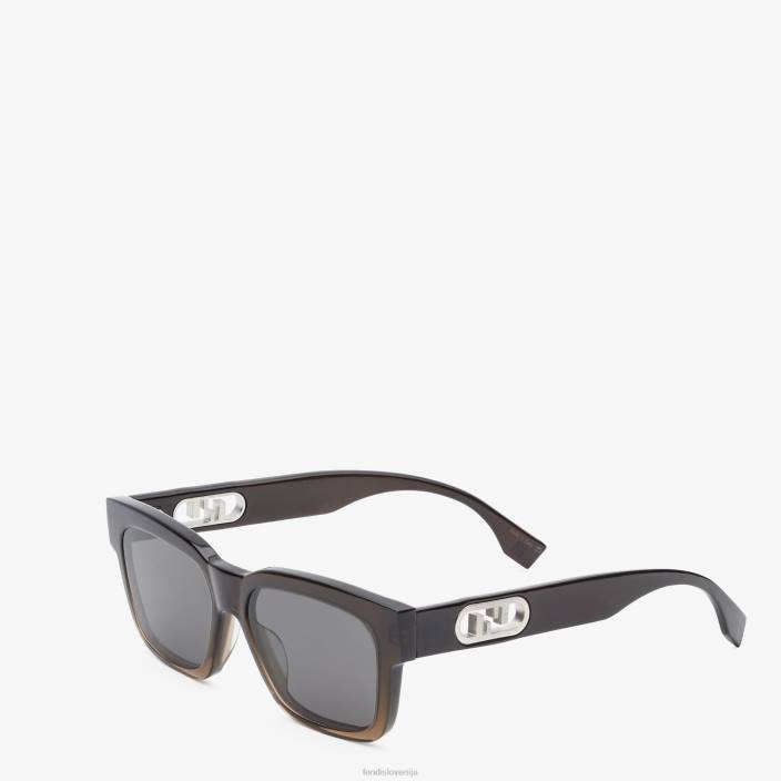 moški o'lock acetatna sončna očala rjav Fendi dodatki Z68L2548