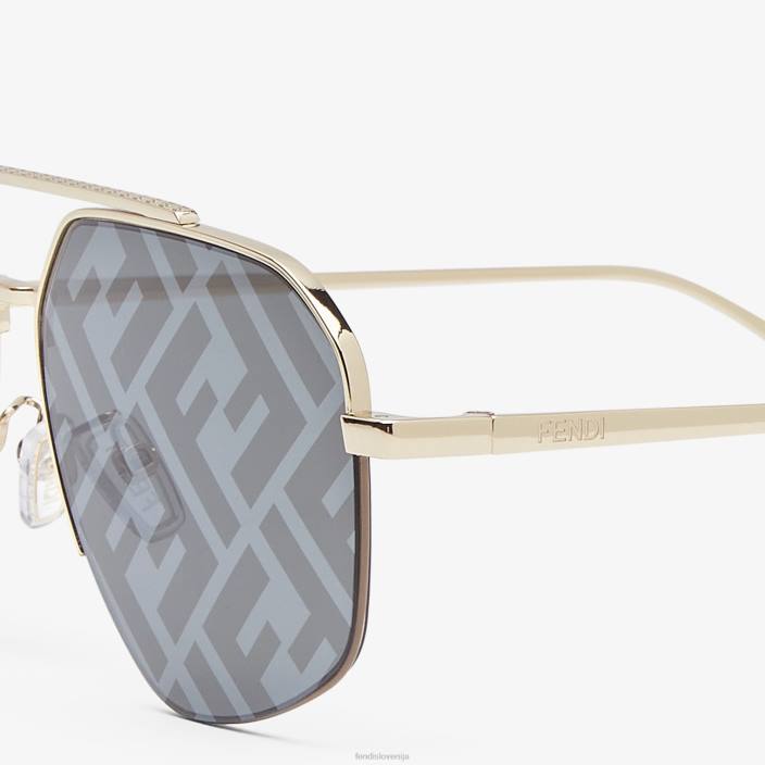 moški potovalna sončna očala zlato Fendi dodatki Z68L2372