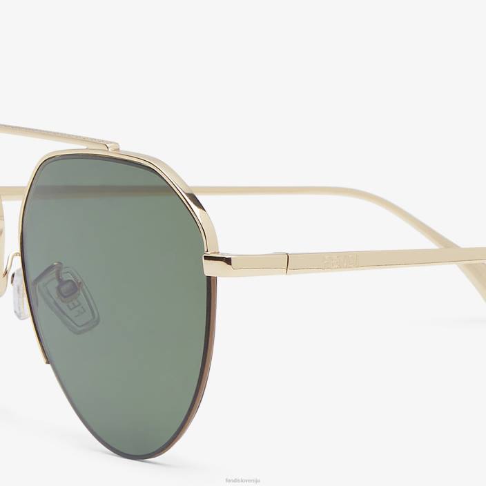 moški potovalna sončna očala zlato Fendi dodatki Z68L2568