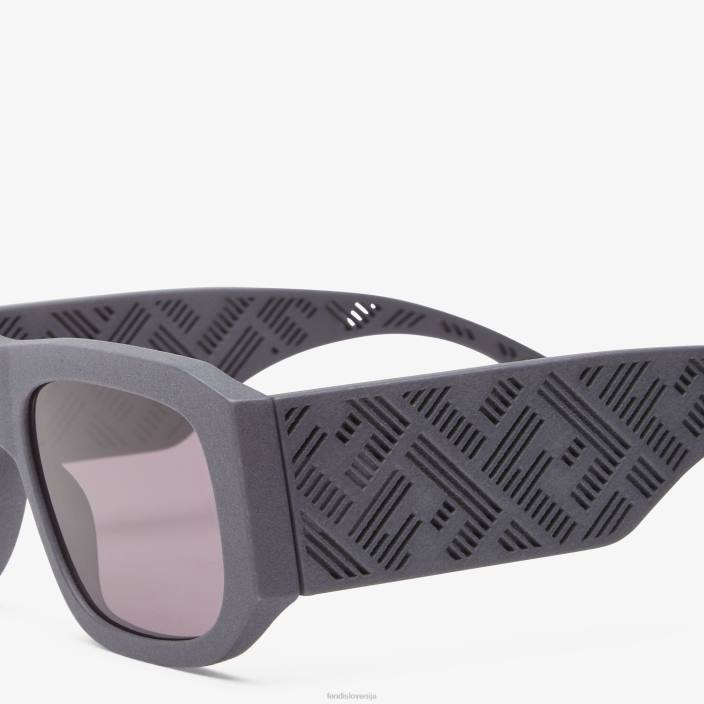 moški senčna acetatna sončna očala siva Fendi dodatki Z68L2549