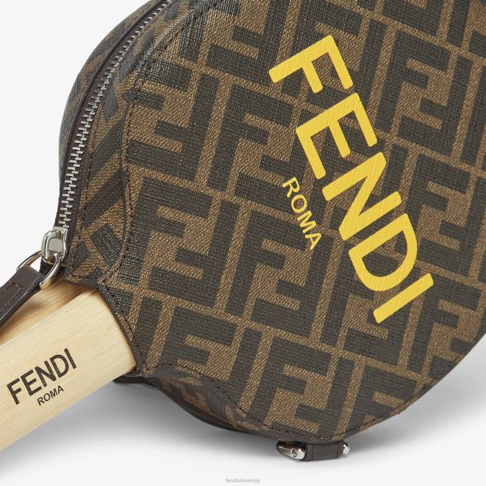 moški set za namizni tenis iz blaga rjav Fendi dodatki Z68L2502