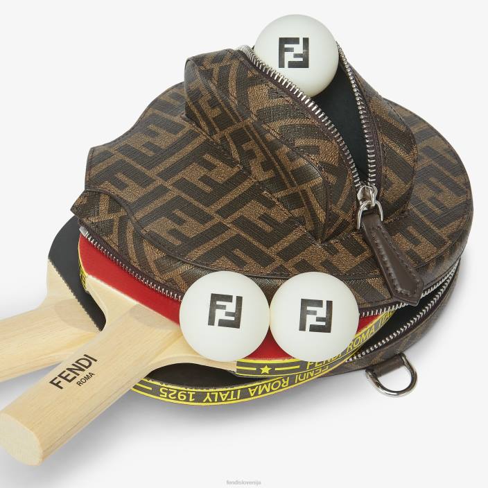 moški set za namizni tenis iz blaga rjav Fendi dodatki Z68L2502