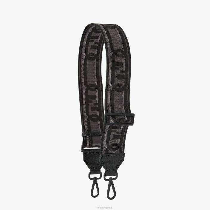 moški trak za naramnico siva Fendi dodatki Z68L2391