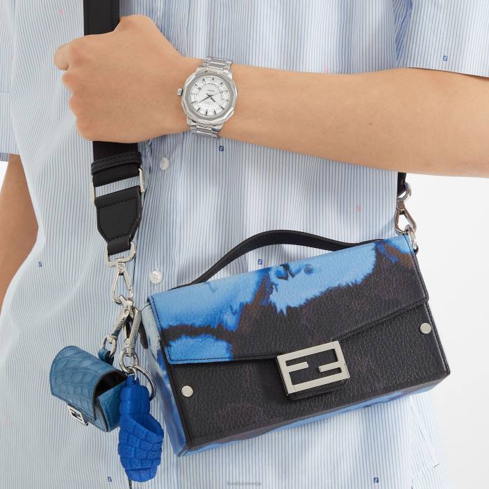 moški 42 mm - geometrijska avtomatska ura moda Fendi dodatki Z68L2361