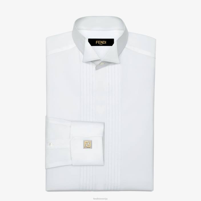 moški barvni zapestni gumbi iz paladija zlato Fendi nakit Z68L2747