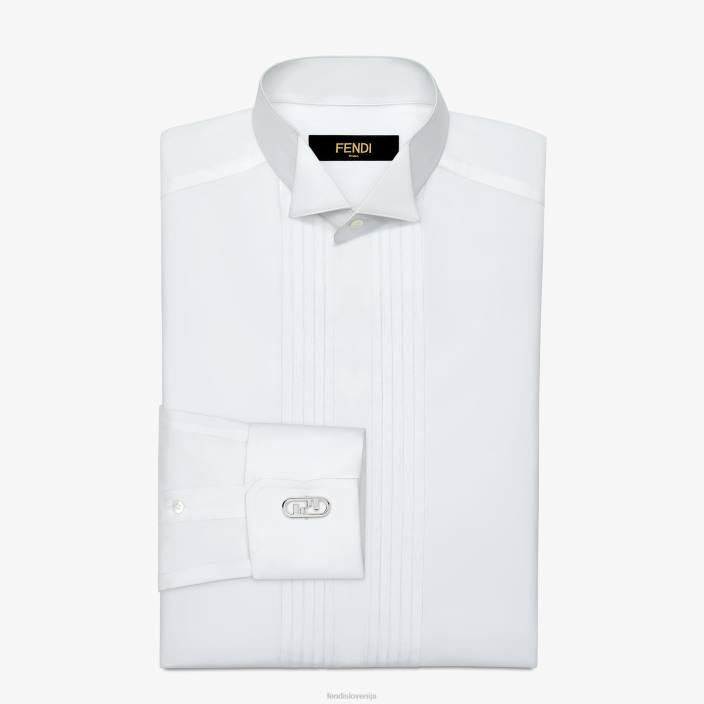 moški manšetni gumbi srebro Fendi nakit Z68L2740