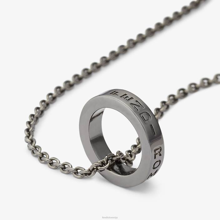 moški ogrlica iz rutenija srebro Fendi nakit Z68L2708