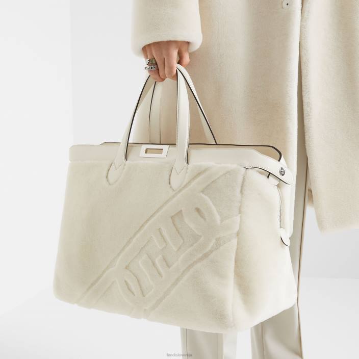 moški prstan prstan srebro Fendi nakit Z68L2725