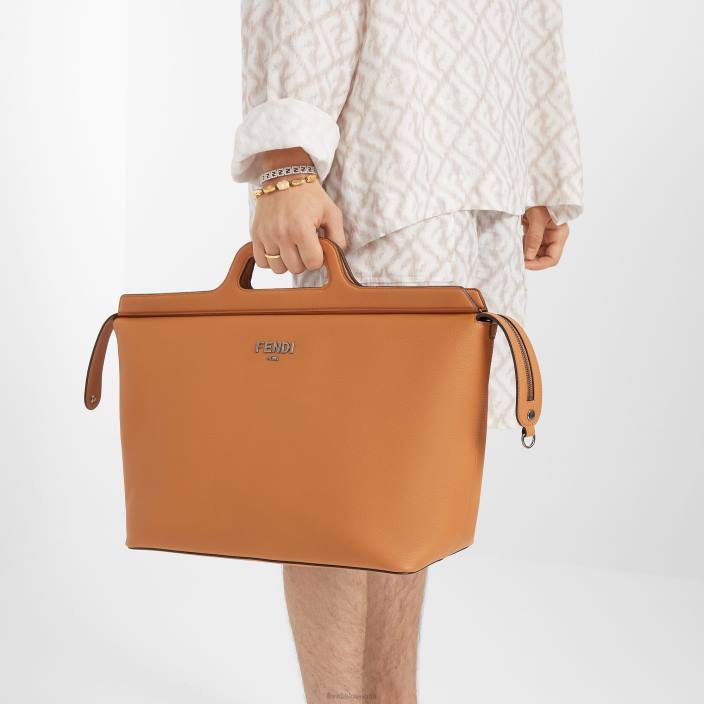 moški signature ring prstan zlato Fendi nakit Z68L2711