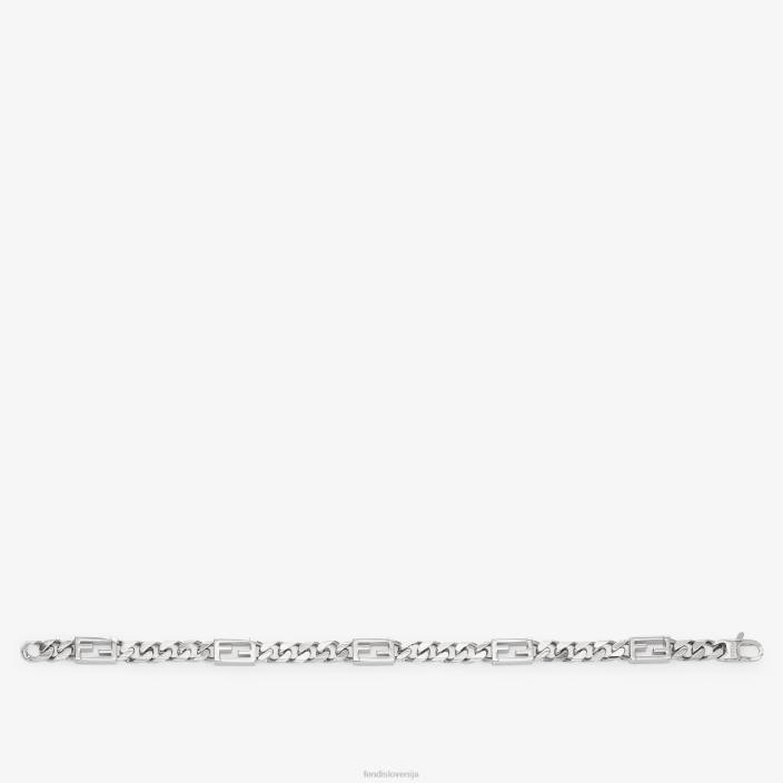 moški baguette zapestnica srebro Fendi nakit Z68L2727