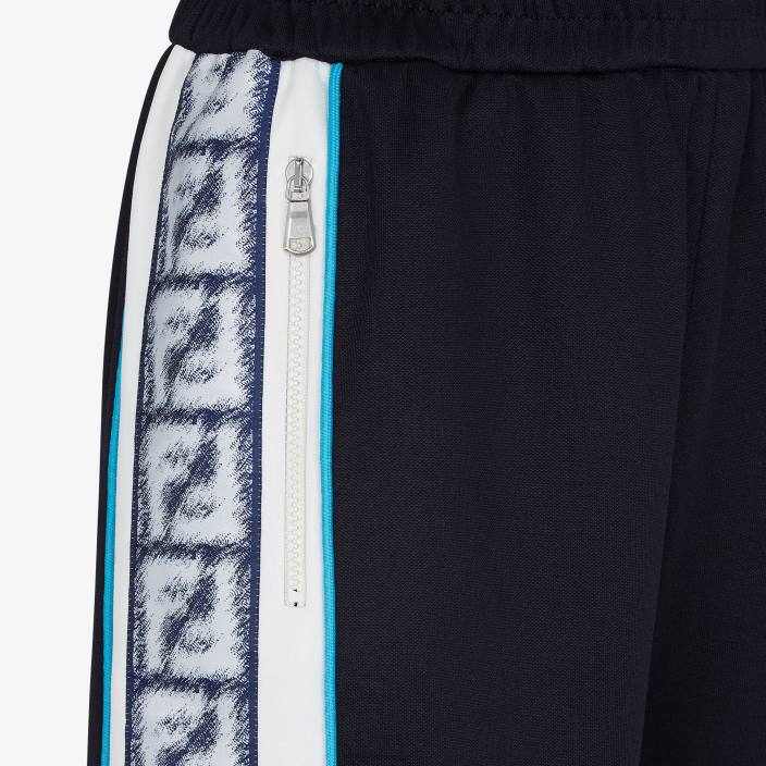 moški jersey hlače modra Fendi oblačila Z68L2017