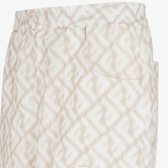 moški lanene hlače večbarvna Fendi oblačila Z68L1999