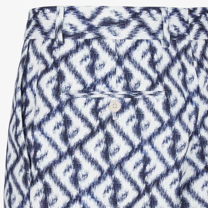 moški lanene hlače večbarvna Fendi oblačila Z68L2010