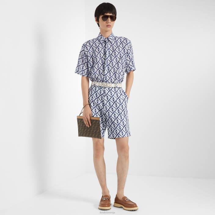 moški lanene hlače večbarvna Fendi oblačila Z68L2010