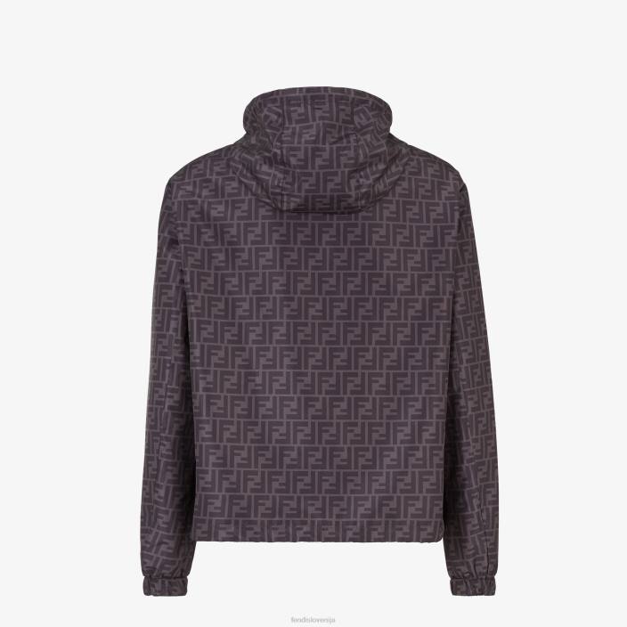 moški najlonska jakna Črna Fendi oblačila Z68L2130