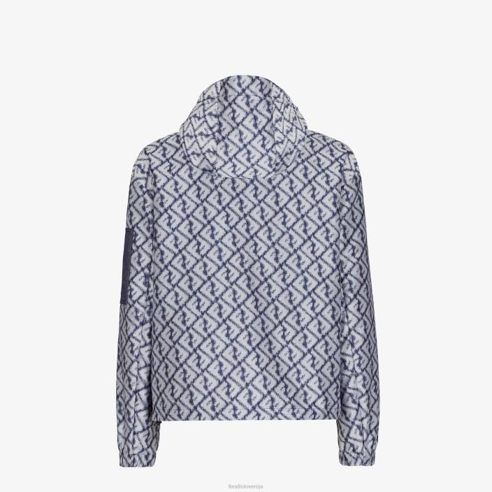 moški najlonska vetrovka večbarvna Fendi oblačila Z68L2013