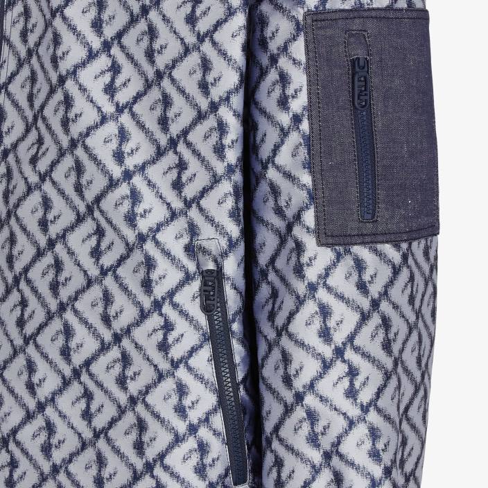 moški najlonska vetrovka večbarvna Fendi oblačila Z68L2013