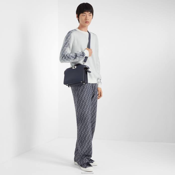 moški bombažni pulover bela Fendi oblačila Z68L2034