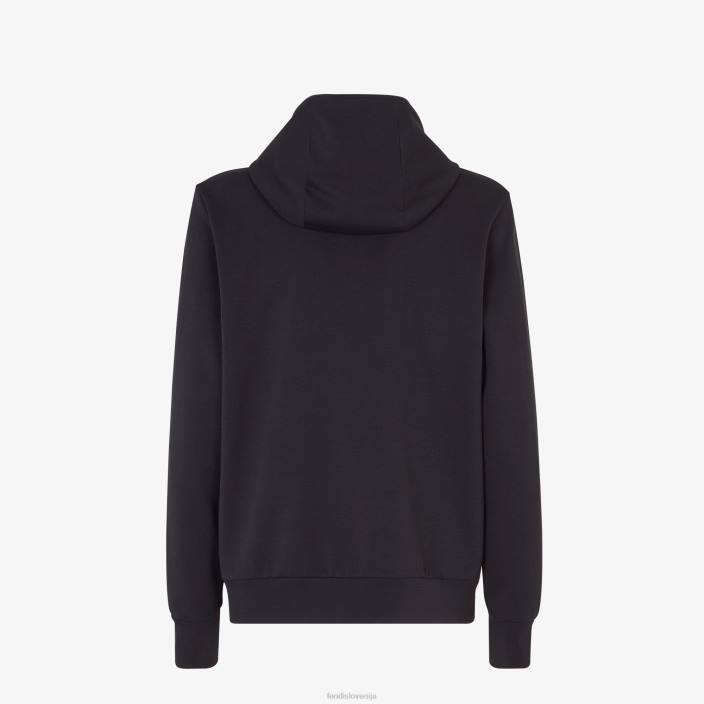 moški bombažna jopica Črna Fendi oblačila Z68L2138