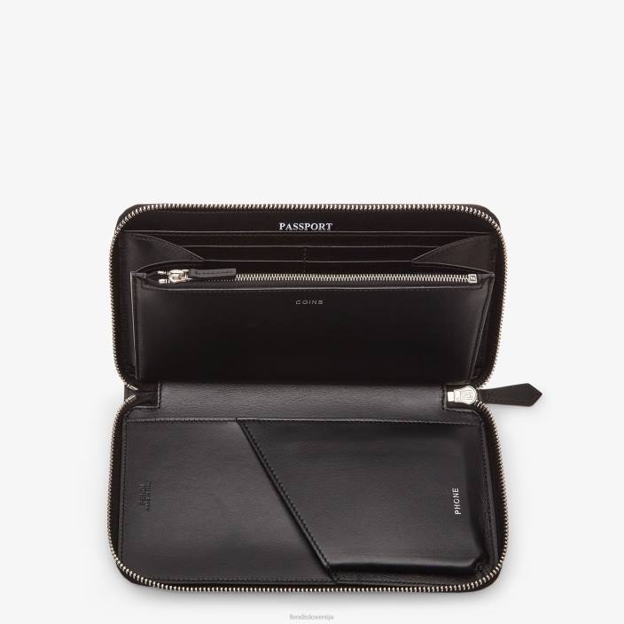 moški denarnica iz blaga Črna Fendi dodatki Z68L2626