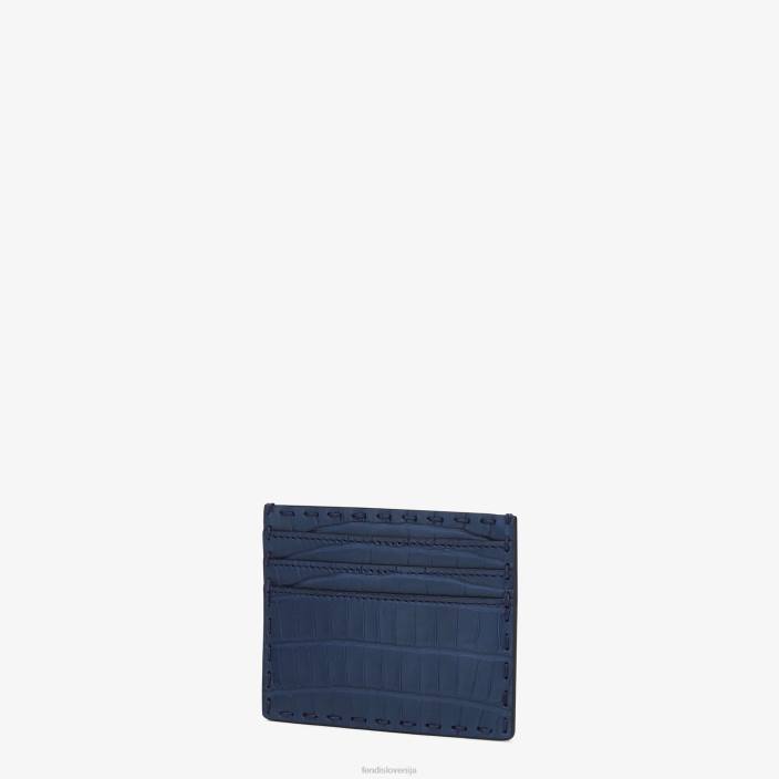 moški držalo za kartice iz aligatorjevega usnja moda Fendi dodatki Z68L2677