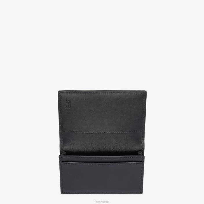 moški držalo za kartice iz blaga siva Fendi dodatki Z68L2622