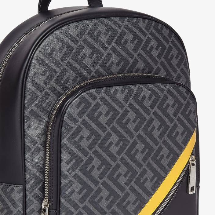 moški ff nahrbtnik iz blaga Črna Fendi dodatki Z68L1877