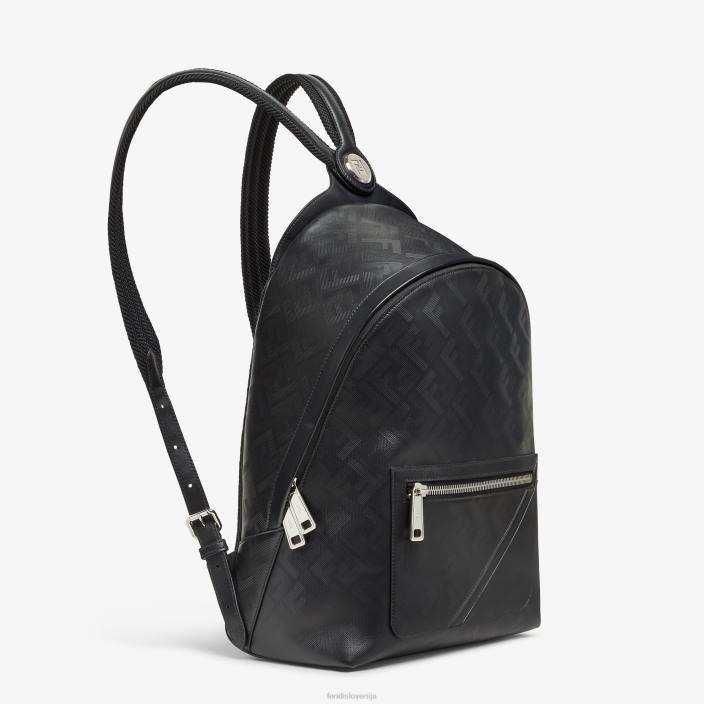 moški usnjen nahrbtnik Črna Fendi dodatki Z68L1798