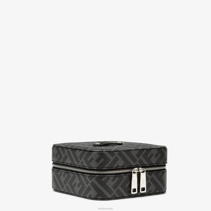 moški etui za modni nakit iz pu siva Fendi dodatki Z68L2514
